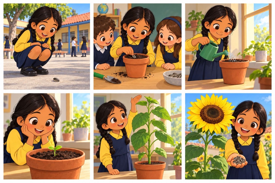 Lámina: la semilla de Amalia